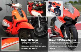 SuperLil Vespa currently available at Transportation Revolution in New Orleans.